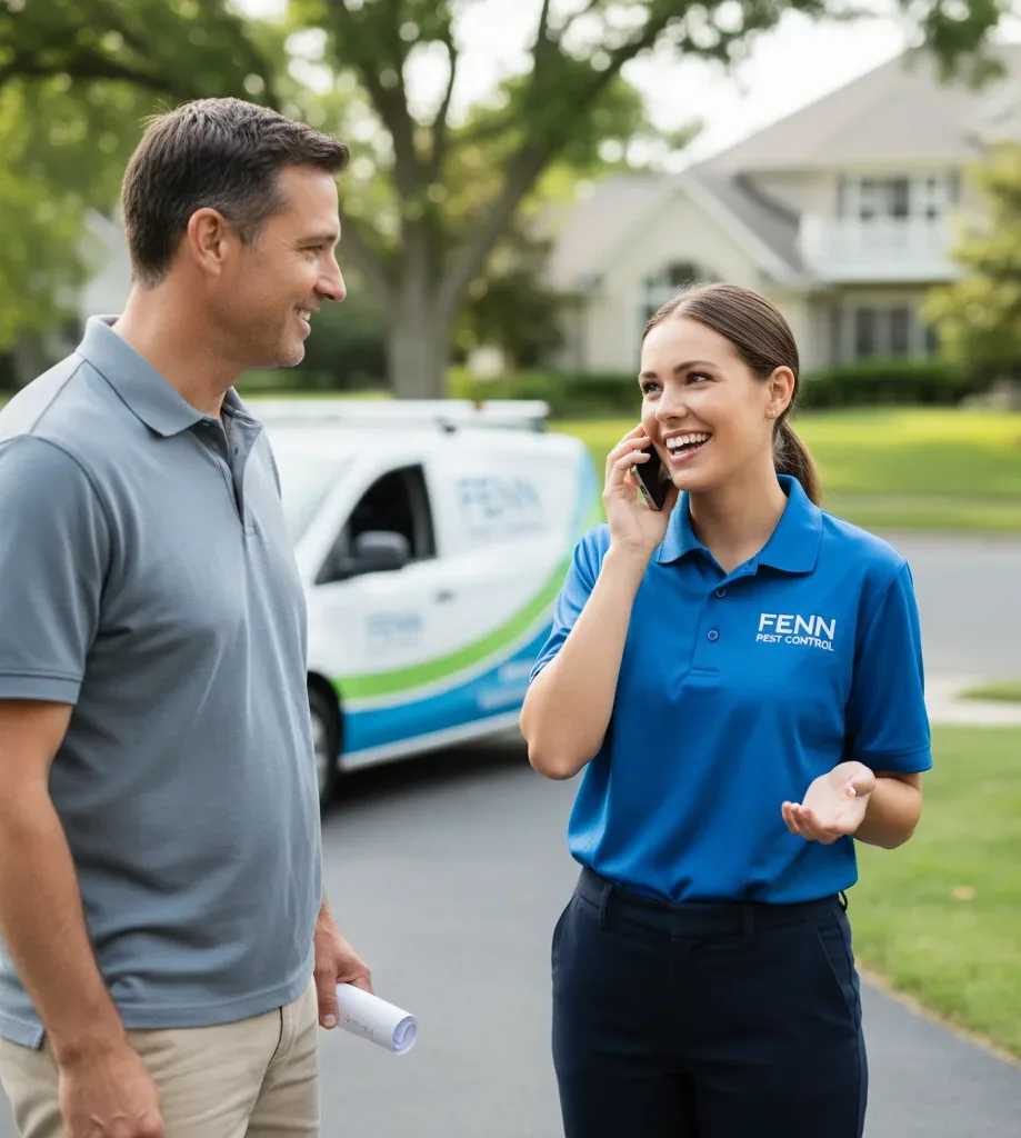 Fenn Pest Control customer support in Durant